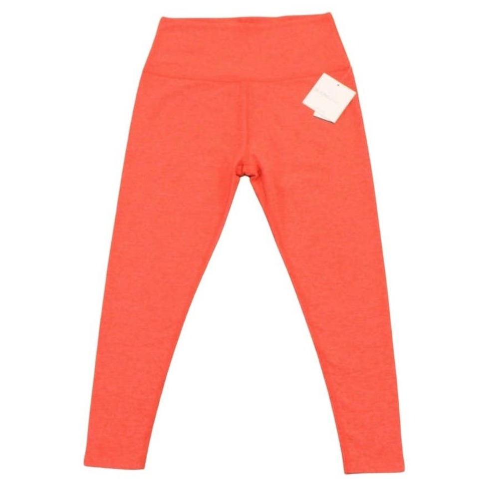 Beyond Yoga Spacedye Caught In The Midi High Waisted Legging Fresh Coral XL